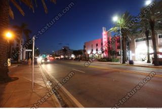 background miami night street 0006